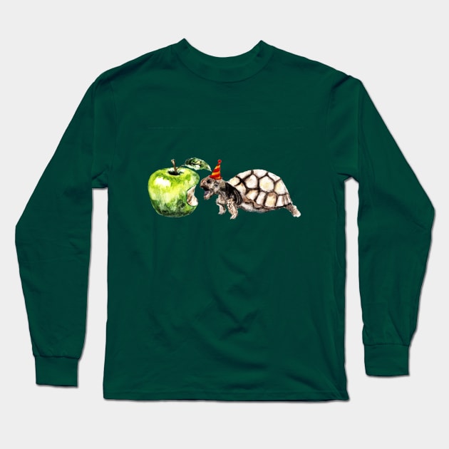 Turtle Long Sleeve T-Shirt by annashell